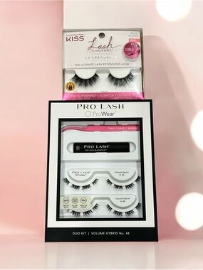 Pro Lash ProWear Duo Kit Volume Hybrid No. 48 — Black False Lashes